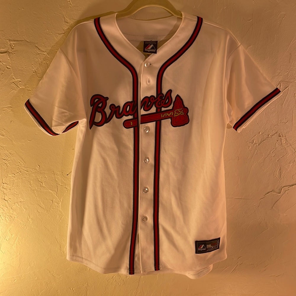 Majestic Atlanta Braves Baseball Jersey